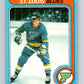 1979-80 O-Pee-Chee #57 Larry Patey  St. Louis Blues  V17263