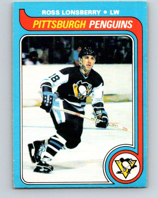 1979-80 O-Pee-Chee #58 Ross Lonsberry  Pittsburgh Penguins  V17267