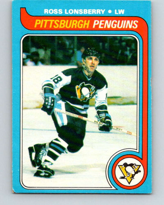 1979-80 O-Pee-Chee #58 Ross Lonsberry  Pittsburgh Penguins  V17268