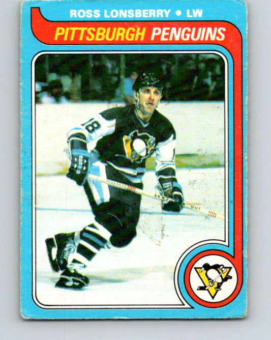 1979-80 O-Pee-Chee #58 Ross Lonsberry  Pittsburgh Penguins  V17272