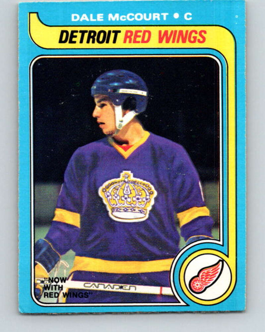 1979-80 O-Pee-Chee #63 Dale McCourt UER  Detroit Red Wings  V17310