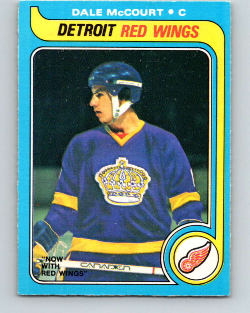 1979-80 O-Pee-Chee #63 Dale McCourt UER  Detroit Red Wings  V17313