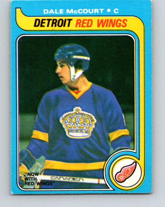 1979-80 O-Pee-Chee #63 Dale McCourt UER  Detroit Red Wings  V17314
