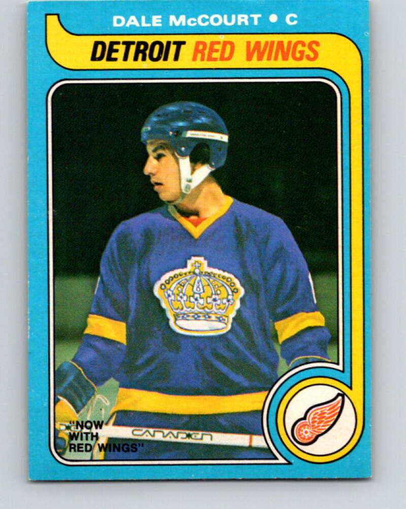 1979-80 O-Pee-Chee #63 Dale McCourt UER  Detroit Red Wings  V17315