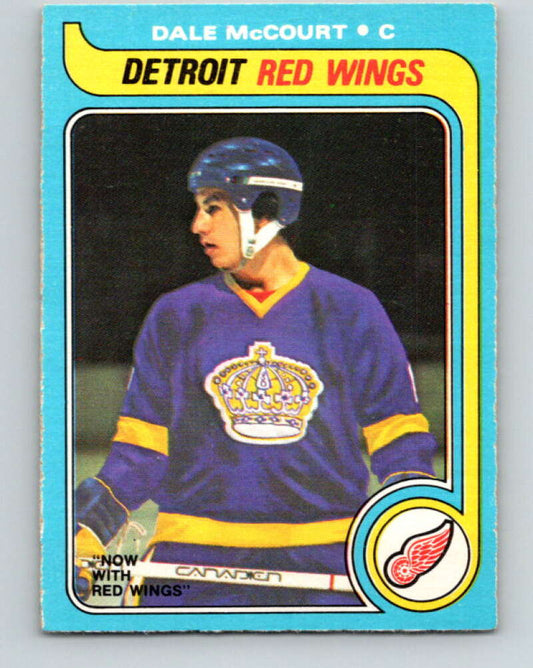 1979-80 O-Pee-Chee #63 Dale McCourt UER  Detroit Red Wings  V17319