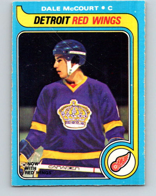 1979-80 O-Pee-Chee #63 Dale McCourt UER  Detroit Red Wings  V17320