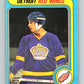 1979-80 O-Pee-Chee #63 Dale McCourt UER  Detroit Red Wings  V17322