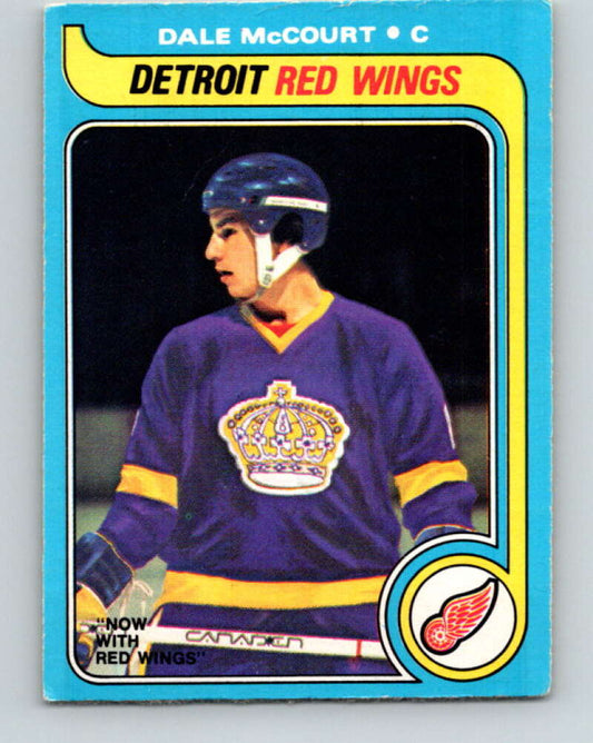 1979-80 O-Pee-Chee #63 Dale McCourt UER  Detroit Red Wings  V17323