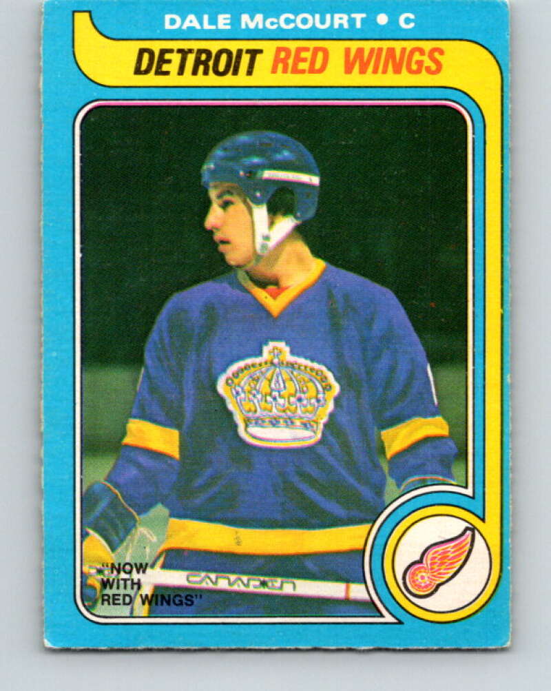 1979-80 O-Pee-Chee #63 Dale McCourt UER  Detroit Red Wings  V17325