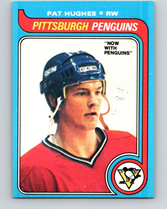 1979-80 O-Pee-Chee #65 Pat Hughes  RC Rookie Pittsburgh Penguins  V17340