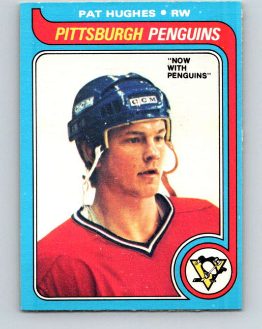 1979-80 O-Pee-Chee #65 Pat Hughes  RC Rookie Pittsburgh Penguins  V17341