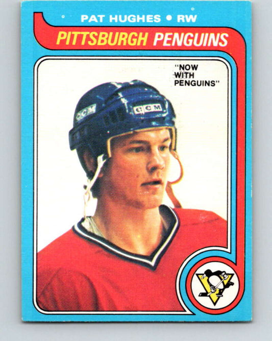 1979-80 O-Pee-Chee #65 Pat Hughes  RC Rookie Pittsburgh Penguins  V17342