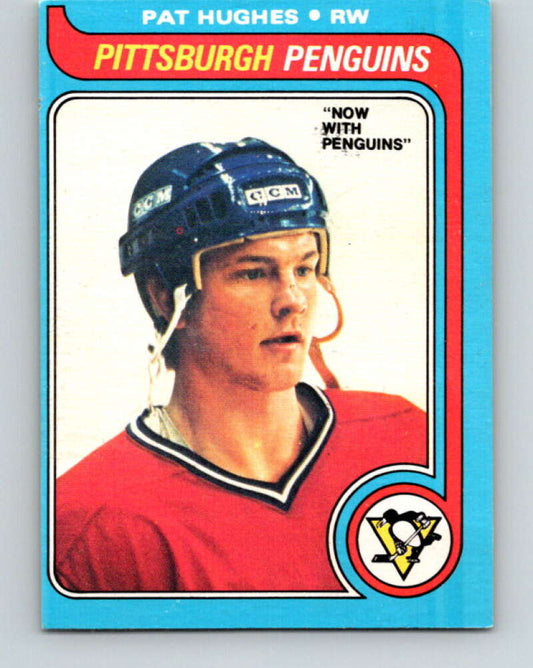 1979-80 O-Pee-Chee #65 Pat Hughes  RC Rookie Pittsburgh Penguins  V17343