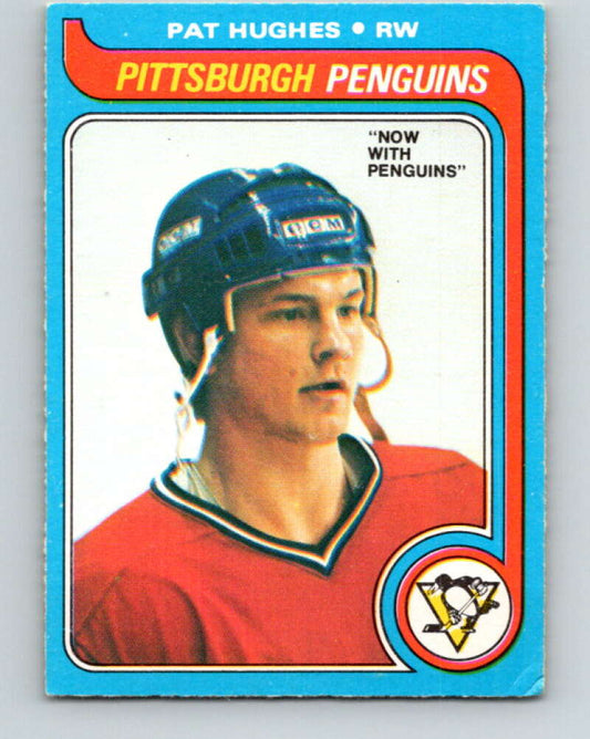 1979-80 O-Pee-Chee #65 Pat Hughes  RC Rookie Pittsburgh Penguins  V17345