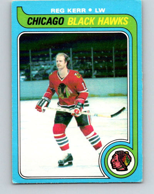 1979-80 O-Pee-Chee #67 Reg Kerr  RC Rookie Chicago Blackhawks  V17353