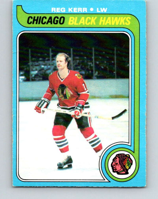 1979-80 O-Pee-Chee #67 Reg Kerr  RC Rookie Chicago Blackhawks  V17357