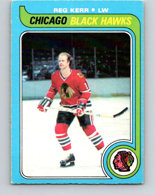 1979-80 O-Pee-Chee #67 Reg Kerr  RC Rookie Chicago Blackhawks  V17358