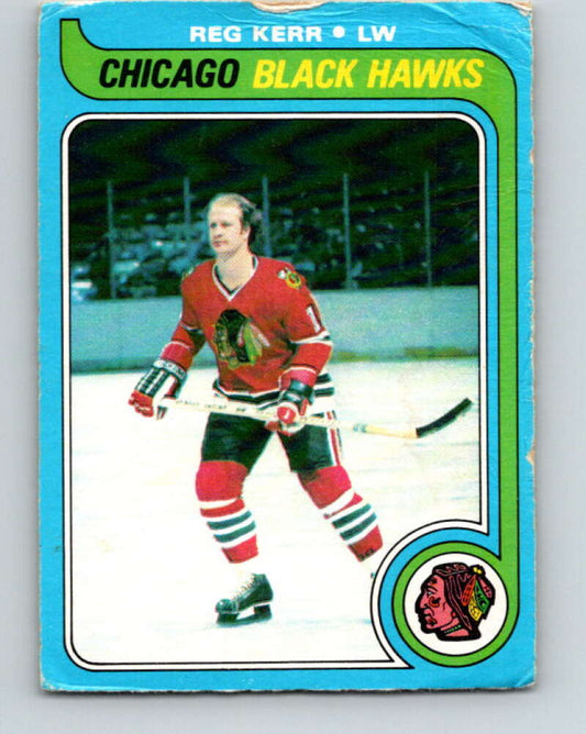 1979-80 O-Pee-Chee #67 Reg Kerr  RC Rookie Chicago Blackhawks  V17359