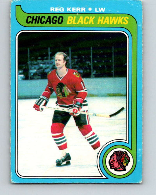 1979-80 O-Pee-Chee #67 Reg Kerr  RC Rookie Chicago Blackhawks  V17362