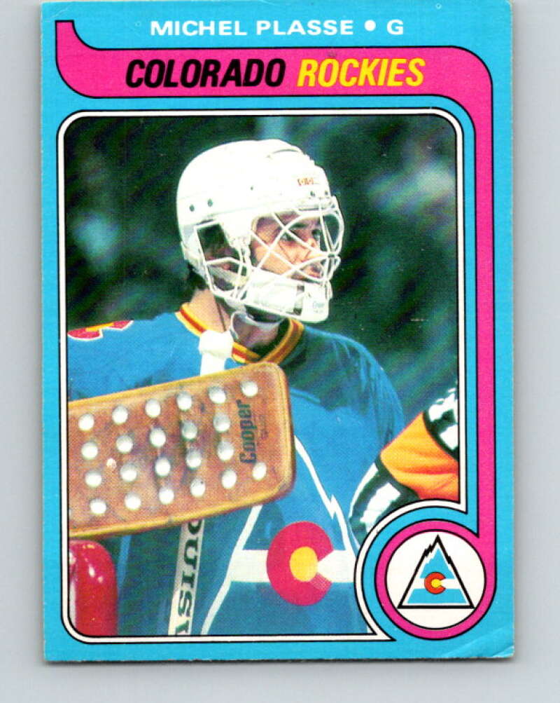1979-80 O-Pee-Chee #69 Michel Plasse  Colorado Rockies  V17372