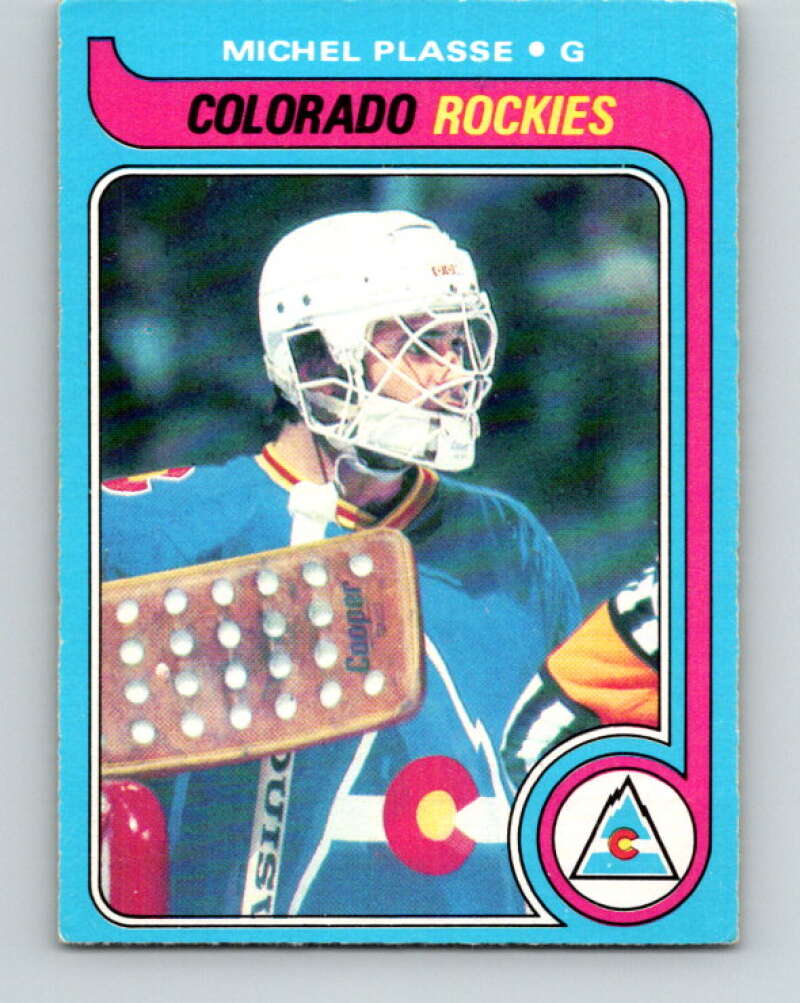 1979-80 O-Pee-Chee #69 Michel Plasse  Colorado Rockies  V17374