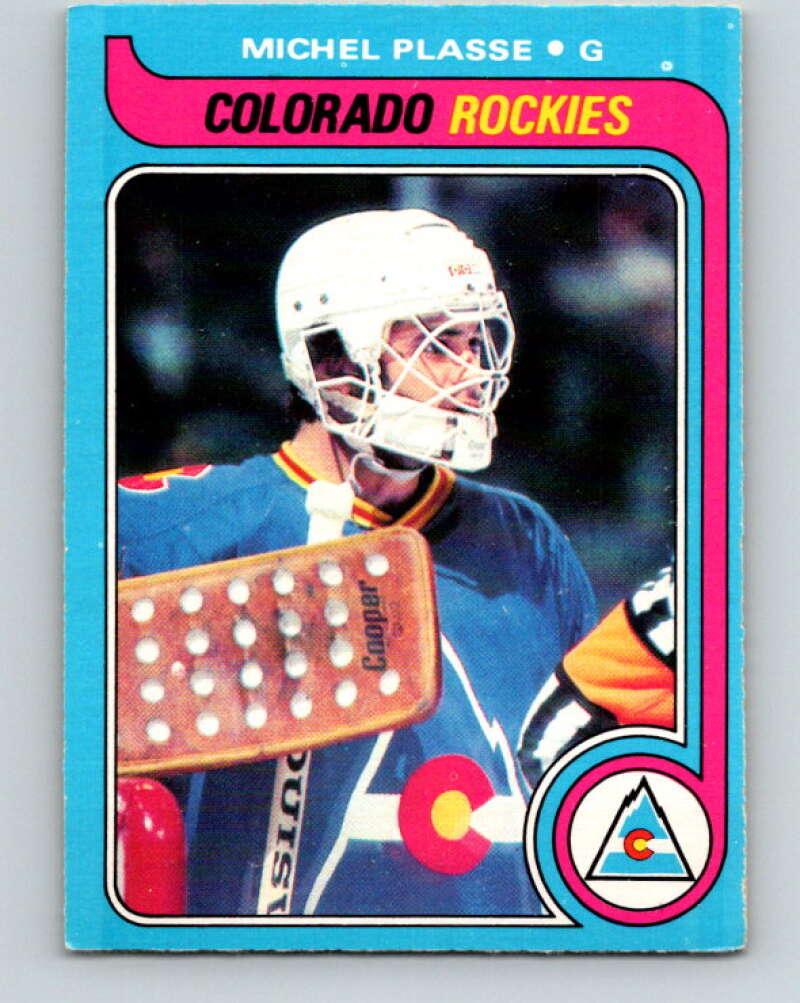 1979-80 O-Pee-Chee #69 Michel Plasse  Colorado Rockies  V17375