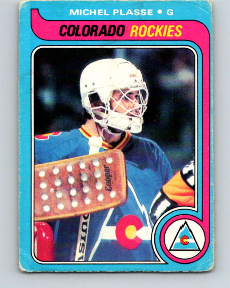 1979-80 O-Pee-Chee #69 Michel Plasse  Colorado Rockies  V17376