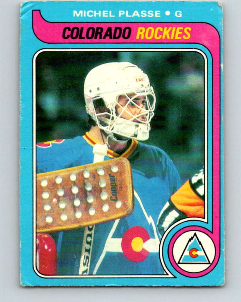 1979-80 O-Pee-Chee #69 Michel Plasse  Colorado Rockies  V17377