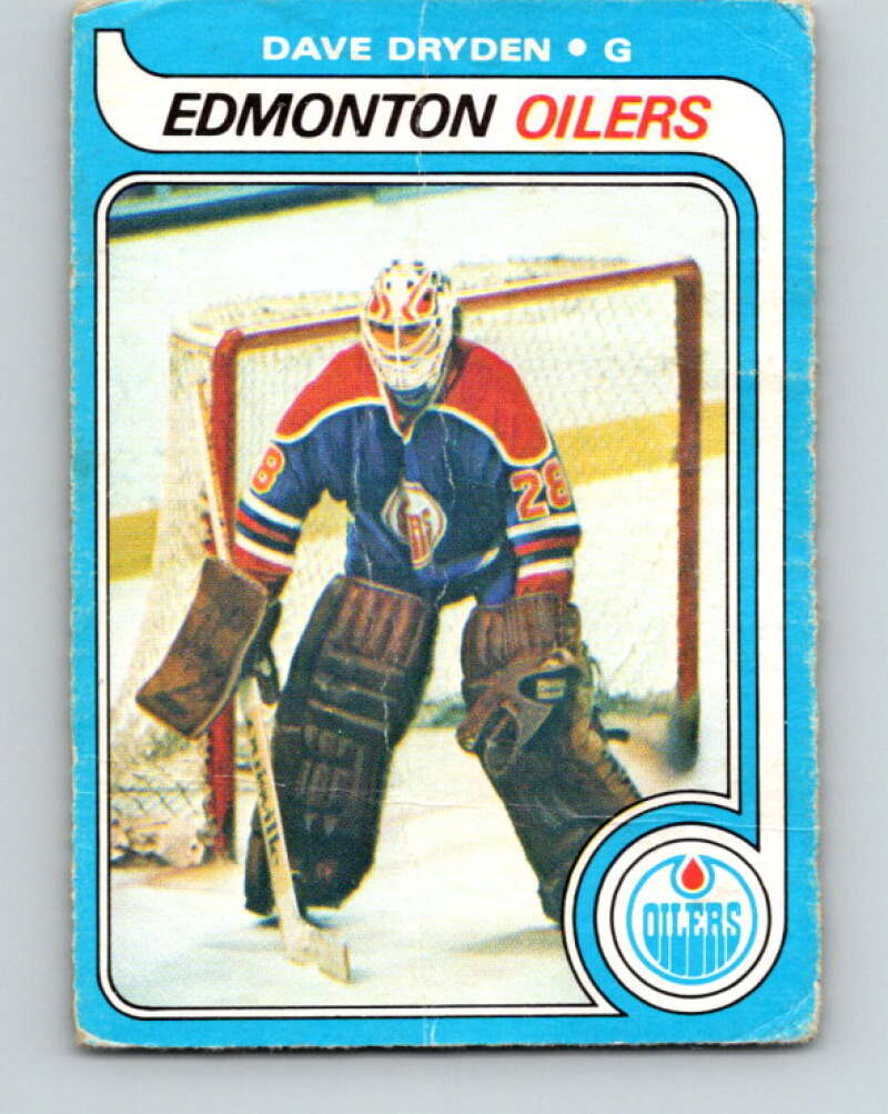 1979-80 O-Pee-Chee #71 Dave Dryden  Edmonton Oilers  V17390