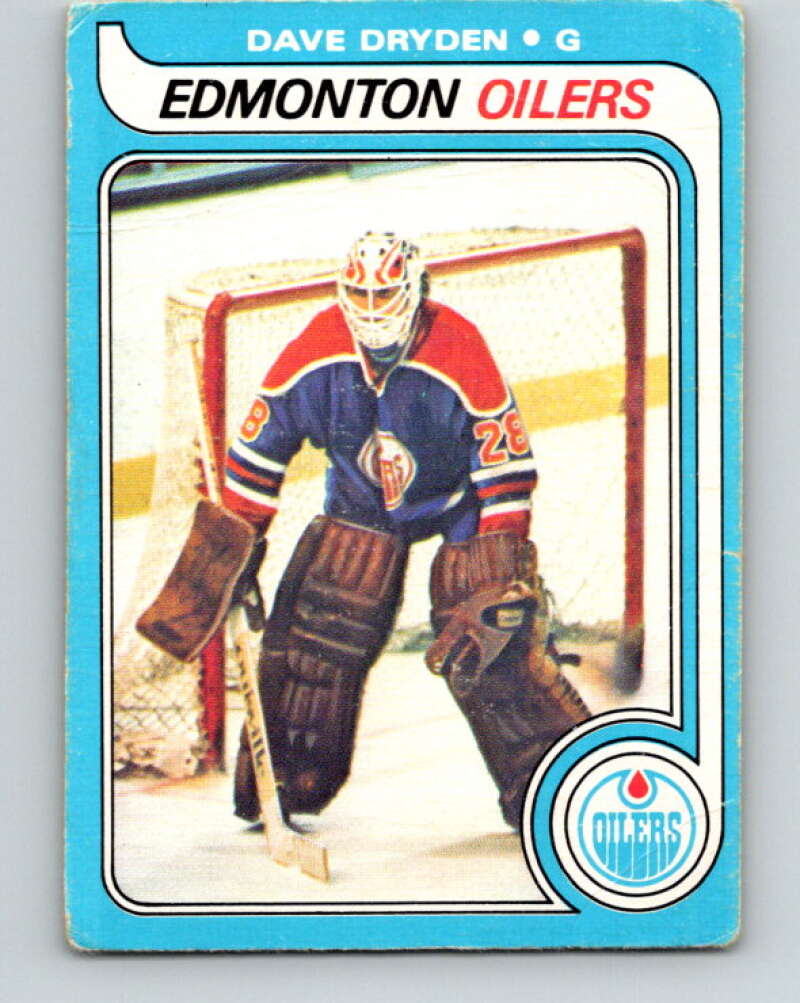 1979-80 O-Pee-Chee #71 Dave Dryden  Edmonton Oilers  V17391