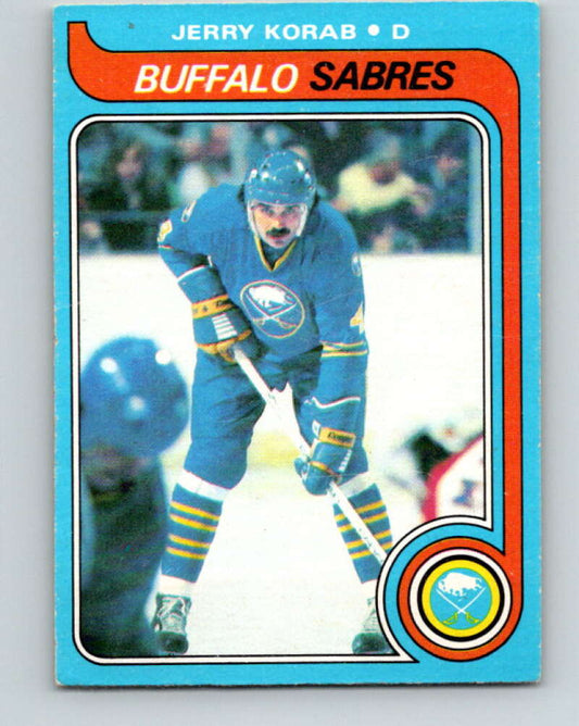 1979-80 O-Pee-Chee #74 Jerry Korab  Buffalo Sabres  V17403