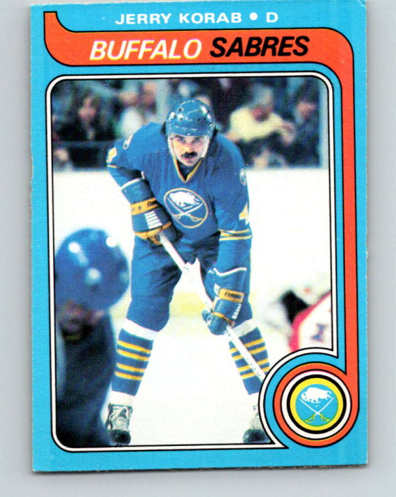 1979-80 O-Pee-Chee #74 Jerry Korab  Buffalo Sabres  V17404