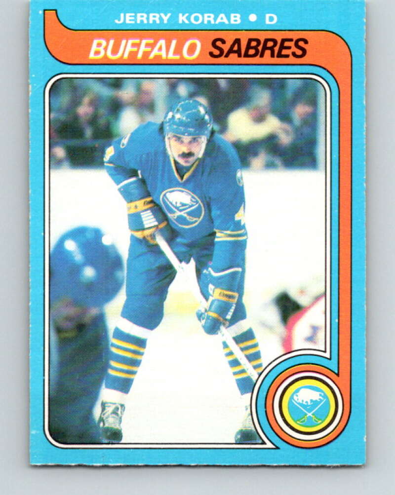 1979-80 O-Pee-Chee #74 Jerry Korab  Buffalo Sabres  V17405