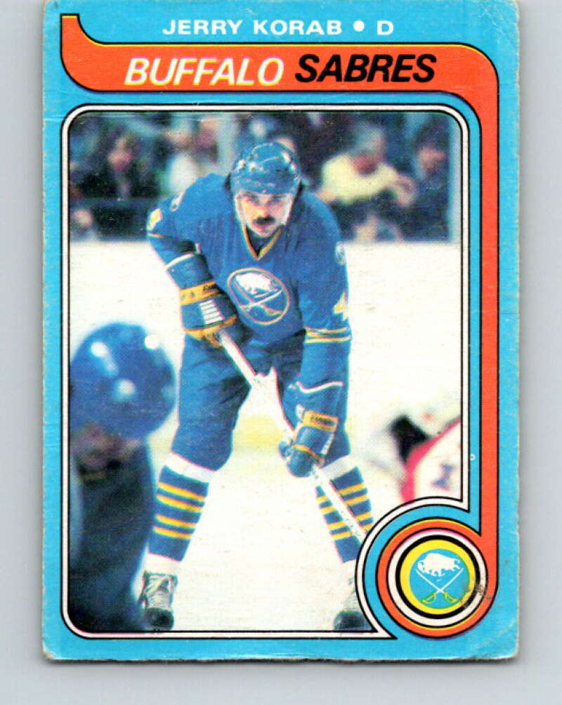 1979-80 O-Pee-Chee #74 Jerry Korab  Buffalo Sabres  V17406