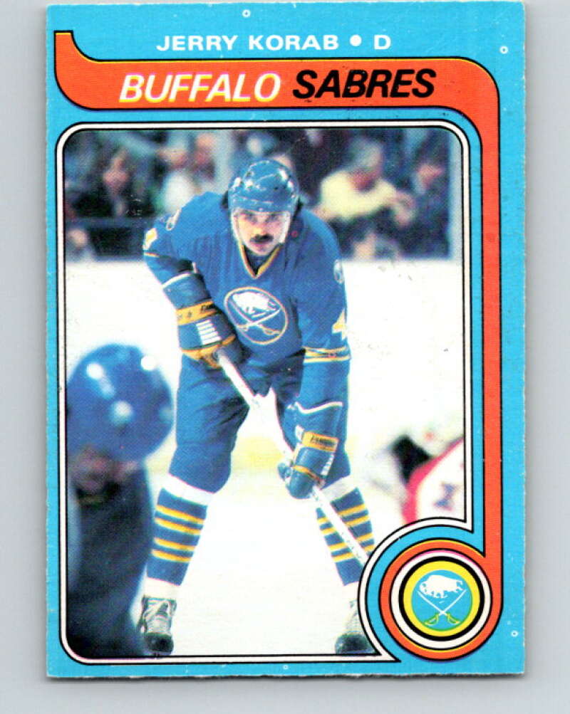 1979-80 O-Pee-Chee #74 Jerry Korab  Buffalo Sabres  V17408