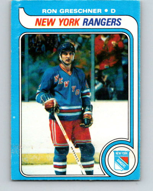 1979-80 O-Pee-Chee #78 Ron Greschner  New York Rangers  V17435