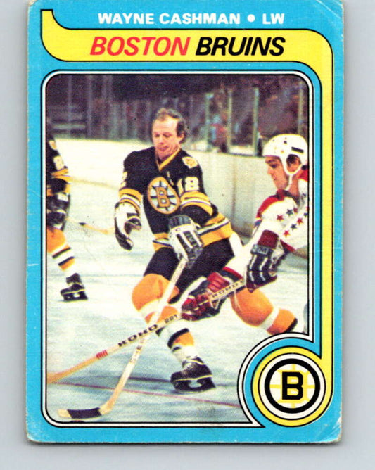 1979-80 O-Pee-Chee #79 Wayne Cashman  Boston Bruins  V17443