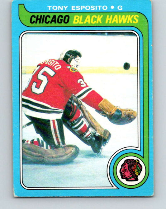 1979-80 O-Pee-Chee #80 Tony Esposito  Chicago Blackhawks  V17449