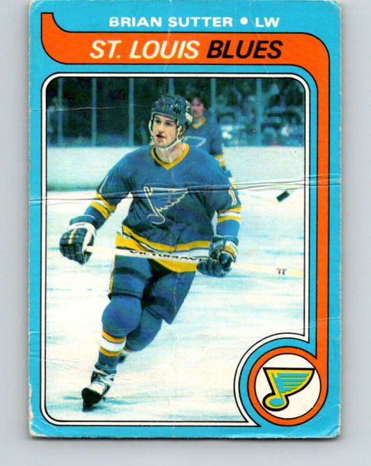 1979-80 O-Pee-Chee #84 Brian Sutter  St. Louis Blues  V17491