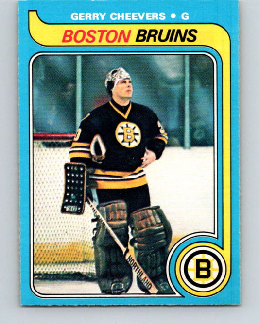 1979-80 O-Pee-Chee #85 Gerry Cheevers  Boston Bruins  V17494