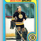 1979-80 O-Pee-Chee #85 Gerry Cheevers  Boston Bruins  V17496