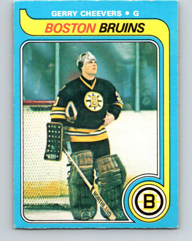 1979-80 O-Pee-Chee #85 Gerry Cheevers  Boston Bruins  V17497