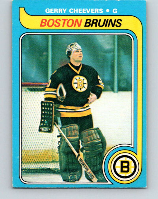 1979-80 O-Pee-Chee #85 Gerry Cheevers  Boston Bruins  V17499