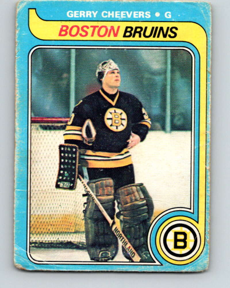 1979-80 O-Pee-Chee #85 Gerry Cheevers  Boston Bruins  V17503