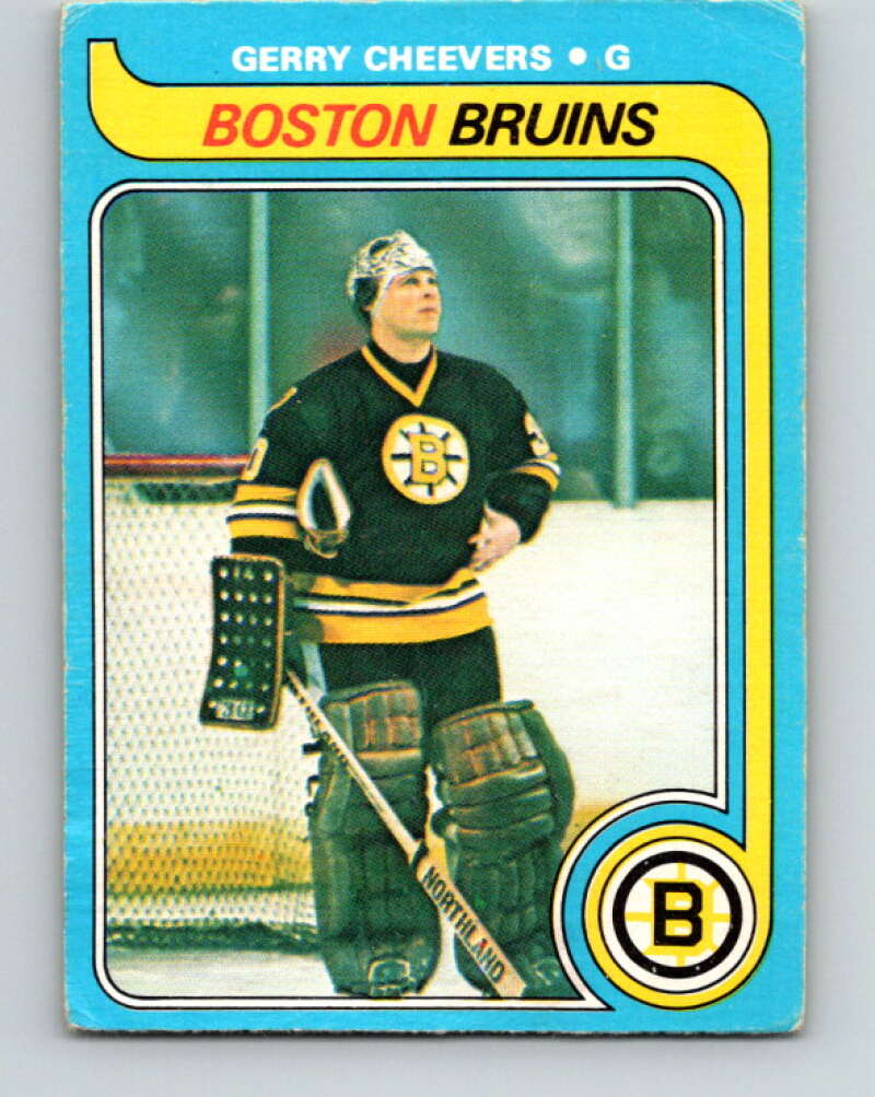 1979-80 O-Pee-Chee #85 Gerry Cheevers  Boston Bruins  V17504