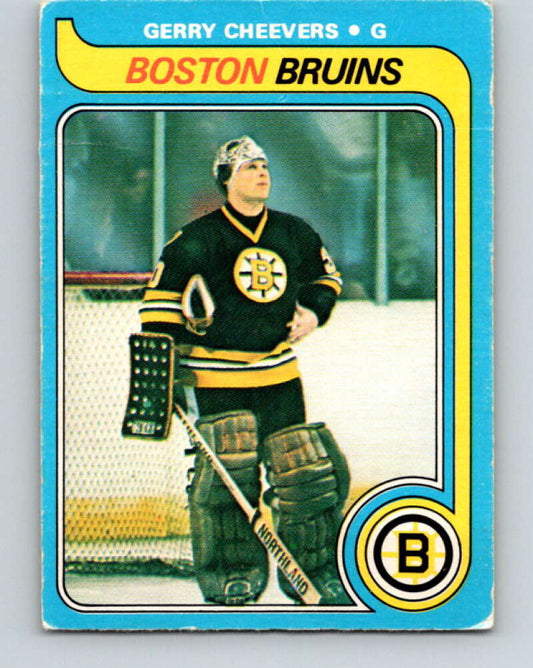 1979-80 O-Pee-Chee #85 Gerry Cheevers  Boston Bruins  V17506