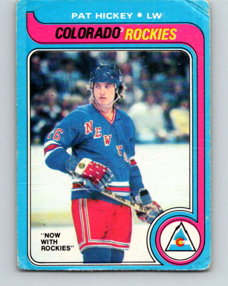 1979-80 O-Pee-Chee #86 Pat Hickey  Colorado Rockies  V17508