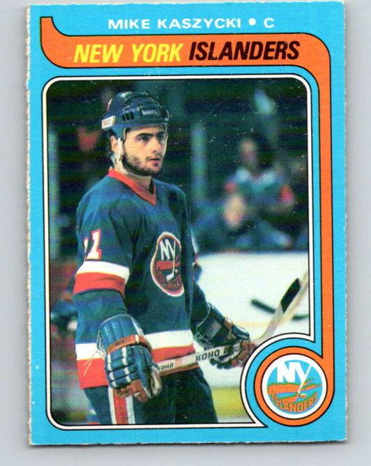 1979-80 O-Pee-Chee #87 Mike Kaszycki  New York Islanders  V17510