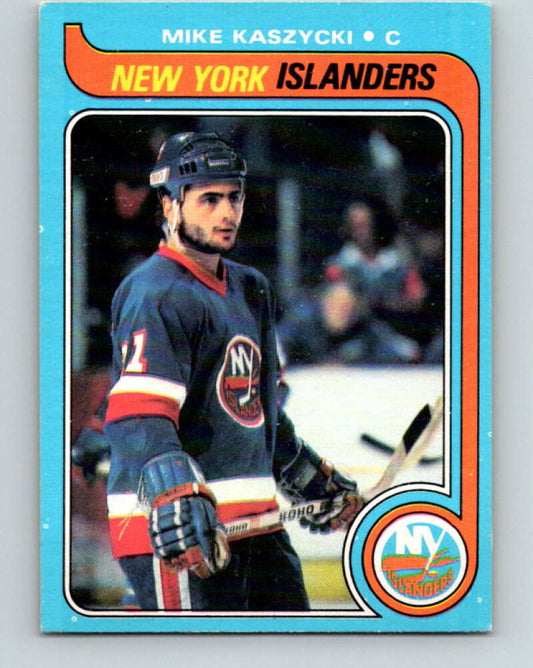 1979-80 O-Pee-Chee #87 Mike Kaszycki  New York Islanders  V17511