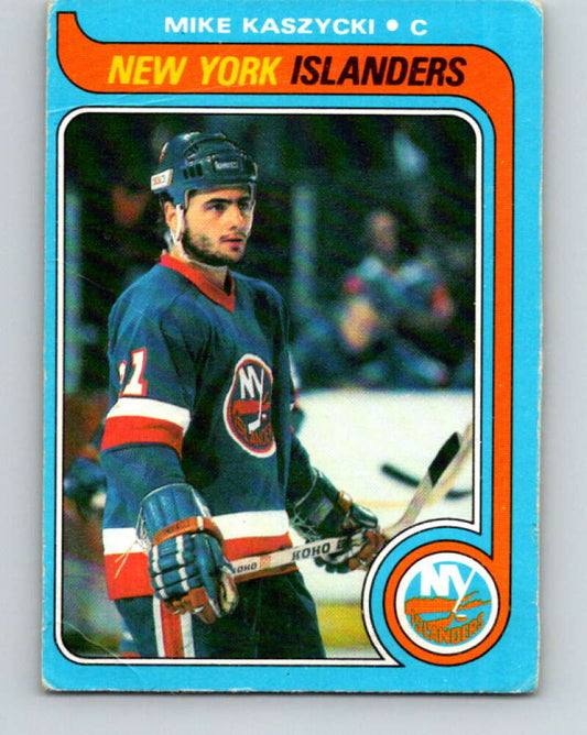 1979-80 O-Pee-Chee #87 Mike Kaszycki  New York Islanders  V17512